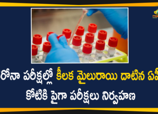 Covid-19 in AP: More Than 1 Crore Samples Tested Till Now