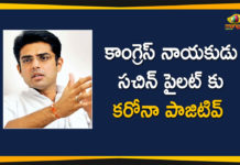 Congress Leader Sachin Pilot Tested Positive for Coronavirus