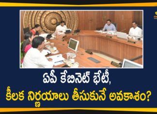AP Cabinet To Meet Today at Secretariat