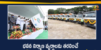 50 Compactor Vehicles, 50 Compactor Vehicles at Necklace Road, Hyderabad Necklace Road, KTR, KTR Launches 50 Compactor Vehicles at Necklace Road, Manog News Telugu, Minister KTR, Minister KTR Latest News, Minister KTR Launches 50 Compactor Vehicles at Necklace Road, Necklace Roa, Necklace Road, Telangana Minister KTR, Telangana News