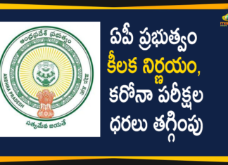 Andhra Pradesh, Andhra Pradesh COVID-19 Daily Bulletin, Andhra Pradesh Department of Health, Andhra Pradesh Reduction of Corona Test Prices, AP Corona Test Prices, AP Govt Issued Orders to Private Labs, AP Govt over Reduction of Corona Test Prices, COVID-19, COVID-19 Daily Bulletin, Mango News Telugu, Reduction of Corona Test Prices, Reduction of Corona Test Prices In AP