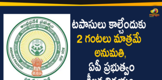AP Govt Issued Orders over Diwali Celebrations, Only 2 hours Allowed for Crackers