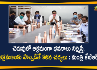 Hyderabad water bodies, KTR, Mango News Telangana, Minister KTR, Protection and Conservation of Water Bodies, Protection and Conservation of Water Bodies Telangana, Special Wing for Protection and Conservation of Water Bodies, Special wing for protection of water bodies, Special wing for water bodies in Hyderabad, Special wing to protect Hyderabad water bodies, Telangana Water Bodies, Water Bodies, water bodies in Hyderabad
