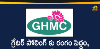 GHMC, GHMC Elections, GHMC Elections 2020, GHMC Elections Latest News, GHMC Elections News, GHMC Elections Updates, GHMC Polling will be Conducted Tomorrow in 150 Divisions, Greater Hyderabad Municipal Corporation, Greater Hyderabad Municipal Corporation polls, Hyderabad civic polls, Hyderabad Municipal Election, Mango News