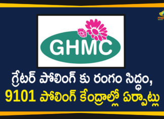 GHMC, GHMC Elections, GHMC Elections 2020, GHMC Elections Latest News, GHMC Elections News, GHMC Elections Updates, GHMC Polling will be Conducted Tomorrow in 150 Divisions, Greater Hyderabad Municipal Corporation, Greater Hyderabad Municipal Corporation polls, Hyderabad civic polls, Hyderabad Municipal Election, Mango News