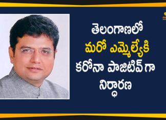 Manthani Congress MLA Duddilla Sridhar Babu Tests Positive for Covid-19