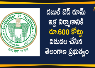 Telangana Govt Releases Rs 600 Crore to Construction Of Double Bed Room Houses