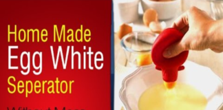 Easiest Way to Separate Egg white from Yolk