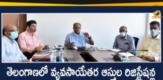CS Somesh Kumar Launched Slot Booking Services For Registration of Non-Agricultural Properties,Non-agricultural Properties,Mango News,Mango News Telugu,Chief Secretary Somesh Kumar,High Court,Telangana,Telangana High Court,Non-Agricultural,Non Agricultural,Non-Agricultural Properties Registations In Telangana,Telangana Latest News,Telangana New Registration,Dharani Portal Telangana,Non Agricultural Land Registration,Land Registrations In Telangana,Online Property Registration,Land Registration In Telangana,CS Somesh Kumar,CS Somesh Kumar Launched Slot Booking Services,CS Somesh Kumar Launched Slot Booking Services For Non-agricultural Properties,Slot Booking Services For Non-Agricultural Properties Registations