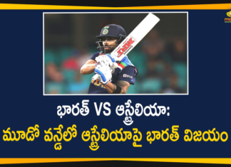 India vs Australia 3rd ODI: India Beat Australia By 13 Runs,India vs Australia,India vs Australia 3rd ODI,India Beat Australia By 13 Runs,India Beat Australia,Mango News,Mango News Telugu,India vs Australia 3rd ODI Highlights,India Beat Australia By 13 Runs In Third ODI,India vs Australia,India Beat Australia By 13 Runs,India vs Australia Highlights,India vs Australia 2020,3rd ODI India vs Australia 2020 Highlights,Ind vs Aus,India vs Australia 3rd ODI Report,Australia,India