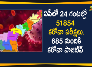 Covid-19 In AP : 685 New Positive Cases,4 Deaths Reported Today,AP Coronavirus Cases Today,AP Coronavirus Cases Total,AP Coronavirus Updates District Wise,Andhra Pradesh,Andhra Pradesh COVID-19 Daily Bulletin,Andhra Pradesh Department Of Health,AP COVID 19 Cases,AP Total Positive Cases,COVID-19,COVID-19 Daily Bulletin,Mango News,Total Corona Cases In AP,Covid-19 In AP,AP New Positive Cases,AP Covid-19 Latest Reports,AP Covid-19 Latest Updates Today