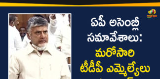 AP Assembly Second Day Session: TDP MLAs Suspended Once Again,AP Assembly,TDP MLAs,Except Naidu,Suspended From House Again,Chandrababu Naidu,TDP MLAs Suspended For A Day, TDP MLAs Suspended Once Again,AP Assembly Second Day Session,AP Assembly 2nd Day Session,AP Assembly Day 2 Session,AP Assembly Day 2,TDP MLAs Suspended,AP Assembly TDP MLAs Suspended,TDP MLAs Suspended From Assembly On Second Day,AP Assembly Day 2 Updates,TDP MLAs Suspended Once Again,Andhra Pradesh,Mango News,Mango News Telugu