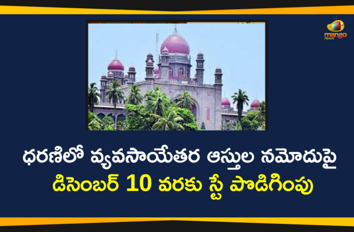 High Court Extends Stay Up to Dec 10 on Non-Agricultural Lands Registration in Dharani Portal,High Court,Telangana Government Tells High Court,Telangana Government,Telangana High Court,High Court Extends Stay Up to Dec 10,Dharani Portal,Mango News,Mango News Telugu,Telangana High Court Decision On Dharani Portal,Telangana High Court Decision On Dharani Portal,Dharani Portal,Dharani Portal Telangana,Telangana News,Telangana,Telangana Latest News,Telangana High Court,Telangana Dharani Portal,Dharani Website Telangana,Dharani Portal Registrations,Dharani Portal Telugu,Dharani Portal Launch,Cm KCR On Dharani Portal,TS Dharani Portal,Dharani Portal Registration Process,Telangana Registrations Start