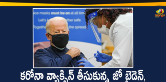 US President-elect Joe Biden Publicly Received the COVID-19 Vaccine,US President-elect Joe Biden receives Pfizer Covid Vaccine Shot,Coronavirus,Covid-19 Vaccine,First Person To Get Vaccine,Mango News,Mango News Telugu,Pfizer,Moderna,New Strain,Joe Biden,US President-elect Joe Biden Publicly Receives First Covid Vaccine Shot,US President-elect Joe Biden Publicly Receives Covid Vaccine,Us President-elect Joe Biden Publicly Receives Covid-19 Vaccine,Us President-elect Biden Takes His First Dose Of Covid-19 Vaccine Publicly,US President-elect Joe Biden,Joe Biden,Joe Biden Latest News,US President-elect Joe Biden COVID-19 Vaccine,COVID-19,Vaccine