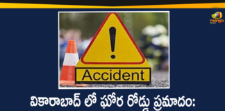 Road Accident In Vikarabad District: 5 Dead and Several Injured,Mango News,Mango News Telugu,Road Accident In Vikarabad District,Vikarabad,Vikarabad District,Road Accident In Vikarabad,Road Accident,Vikarabad District Road Accident,Vikarabad Road Accident,Vikarabad Road Accident News,Vikarabad News,Telangana,Road Accident In Telangana,Vikarabad Road Accident Kills 5,Telangana Road Crash Involving Auto,Truck And Bus Kills 5,Three Critical,Telangana Road Crash,Vikarabad Road Crash,Telangana Accident News,Mominpet,Chintapalli village,Road Accident Chittampally,Road Accident In Vikarabad 5 Dead