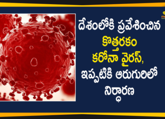 భారత్ లో కొత్తరకం కరోనా వైరస్ నమోదు, ఆరుగురికి నిర్ధారణ అయినట్టు కేంద్రం ప్రకటన 6 Positive Cases of New Coronavirus Strain Found in India,Coronavirus,Covid-19,New Covid Strain,Mutant Covid Strain,Covid Task Force,Mutant Coronavirus,Mutant Strain Of Coronavirus,Coronavirus,Coronavirus In India,Coronavirus Cases In India,Coronavirus Pandemic,Coronavirus Patients,Covid-19,Covid-19 Cases,Covid-19 Cases In India,Covid-19 In India,Coronavirus Cases,Covid-19 Pandemic,Latest Coronavirus News,Coronavirus News Updates,Latest News On Coronavirus,Coronavirus Latest Updates,India Reports 6 Cases Of New Covid-19 Strain,6 Who Arrived In India Test Positive For UK Mutant Strain,6 UK Returnees Test Positive For New Mutant Virus Strain