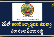 AP Inter Board Waived Off Some Fees for Students Keeping in View of the Covid-19 Pandemic,AP Board Of Intermediate Waived Off Some Fee To Students Amid Of Coronavirus Pandemic,AP Intermediate Board,AP Inter Student,AP Inter Fees Cancelled,AP Inter Fees Cancel,AP Inter Fee Waive,Intermediate Board Waives Fees For Some Categories,AP Inter Fees Cancel,AP Inter Board,Inter Board,Andhra Pradesh,Andhra Pradesh Inter Board,AP Inter Board Latest News,AP Inter Board News,Mango News,Mango News Telugu,Covid-19,Covid-19 Pandemic,AP Inter Board Waived Off Some Fees for Students,Andhra Pradesh Inter Board Waived Off Some Fees for Students,Coronavirus Pandemic