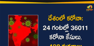 Covid-19 in India , 36011 Positive Cases, 482 Deaths Reported in Last 24 Hours,Coronavirus Cases In India, Coronavirus In India, coronavirus india live updates, Coronavirus Live Updates, Coronavirus Positive Cases List, COVID 19 Deaths, COVID-19, COVID-19 Cases in India, COVID-19 Daily Bulletin, Covid-19 In India, Covid-19 Latest Updates, COVID-19 New Live Updates, Covid-19 Positive Cases, India Coronavirus, India COVID 19, India Covid-19 Deaths Report, India Covid-19 Latest Reports, India COVID-19 Reports,India Covid-19 Updates,India New COVID 19 Cases,Mango News,Mango News Telugu,India Covid-19 36011 Positive Cases