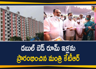 Minister KTR Inaugurates 2BHK Dignity Houses At Jai Bhavani Nagar In Vanasthalipuram,KTR Inaugurates 2BHK Houses In Vanasthalipuram,Telangana,KTR Launches 2BHK Houses In Vanasthalipuram,KTR On Wednesday Inaugurated Double Bedroom Houses In Vanasthalipura,Mango News,Mango News Telugu,2BHK Houses,Municipal Administration and Urban Development Minister KTR,Vanasthalipuram,KTR Double Bedroom Houses,MinisterKT Rama Rao,Vanasthalipuram 2BHK Houses,Double Bedroom Houses In Vanasthalipuram,Minister KTR Inaugurates 2BHK Dignity Houses,IT Minister KTR,Minister KTR,KTR,KTR speech,TRS Working President,KTR Latest News,Telangana IT Minister,KTR live,trs,CM KCR,Double Bedroom Houses,Vanasthalipuram,Vanasthalipuram News,Telangana News