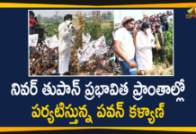 నివర్ తుపాన్ ప్రభావిత ప్రాంతాల్లో పర్యటిస్తున్న పవన్ కళ్యాణ్ Pawan Kalyan Tour In Nivar Cyclone Affected Areas In Krishna And Guntur Districts,Pawan Kalyan,Actor Pawan Kalyan,Pawan Kalyan Latest News,Pawan Kalyan Latest Updates,Mango News,Mango News Telugu,Nivar Cyclone,Pawan Kalyan Tour In Nivar Cyclone Affected Areas,Pawan Kalyan Tour In Krishna And Guntur Districts,Krishna And Guntur Districts,Nivar Cyclone Effect,Pawan Kalyan To Tour South Coastal Districts,Jana Sena Chief Pawan Kalyan,Cyclone Nivar,Pawan Kalyan Tour In Krishna And Guntur,Jana Sena Chief Pawan Kalyan In Nivar Cyclone Affected Areas