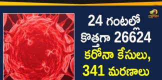 Covid-19 in India : 26624 Positive Cases, 341 Deaths Reported in Last 24 Hours,Coronavirus Cases In India, Coronavirus In India,Coronavirus India Live Updates, Coronavirus Live Updates, Coronavirus Positive Cases List, COVID 19 Deaths, COVID-19, COVID-19 Cases in India,COVID-19 Daily Bulletin,Covid-19 In India,Covid-19 Latest Updates, COVID-19 New Live Updates,Covid-19 Positive Cases,India Coronavirus,India COVID 19,India Covid-19 Deaths Report, India Covid-19 Latest Reports,India COVID-19 Reports,India Covid-19 Updates,India New COVID 19 Cases,Mango News,Mango News Telugu,India Covid-19 26624 Positive Cases,India Records 26624 New Covid-19 Cases