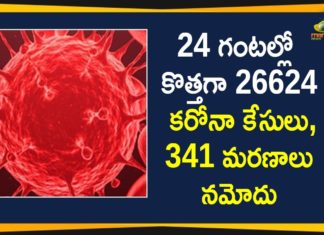 Covid-19 in India : 26624 Positive Cases, 341 Deaths Reported in Last 24 Hours,Coronavirus Cases In India, Coronavirus In India,Coronavirus India Live Updates, Coronavirus Live Updates, Coronavirus Positive Cases List, COVID 19 Deaths, COVID-19, COVID-19 Cases in India,COVID-19 Daily Bulletin,Covid-19 In India,Covid-19 Latest Updates, COVID-19 New Live Updates,Covid-19 Positive Cases,India Coronavirus,India COVID 19,India Covid-19 Deaths Report, India Covid-19 Latest Reports,India COVID-19 Reports,India Covid-19 Updates,India New COVID 19 Cases,Mango News,Mango News Telugu,India Covid-19 26624 Positive Cases,India Records 26624 New Covid-19 Cases
