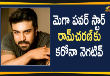 Actor Ram Charan, Actor Ram Charan Latest news, COVID-19, Mango News Telugu, Mega Power Star Ram Charan, Ram Charan, Ram Charan Coronavirus, Ram Charan Coronavirus News, Ram Charan Tested Negative, Ram Charan Tested Negative for Covid-19, Tollywood Hero Ram Charan Tests Positive For COVID-19