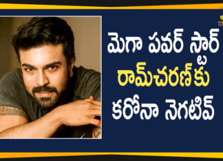 Actor Ram Charan, Actor Ram Charan Latest news, COVID-19, Mango News Telugu, Mega Power Star Ram Charan, Ram Charan, Ram Charan Coronavirus, Ram Charan Coronavirus News, Ram Charan Tested Negative, Ram Charan Tested Negative for Covid-19, Tollywood Hero Ram Charan Tests Positive For COVID-19