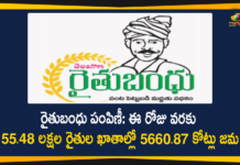 55.48 లక్షల రైతుల ఖాతాల్లో 5660.87 కోట్ల రైతుబంధు నగదు జమ Mango News Telugu, Rythu Bandhu disbursal, Rythu Bandhu Scheme, Rythu Bandhu Status 2021, Rythubandhu Distribution, Rythubandhu Distribution In telangana, Rythubandhu Scheme, Rythubandhu Scheme News, Rythubandhu Scheme Status, Rythubandhu Scheme updates, Telangana Political News, Telangana Rythubandhu Distribution