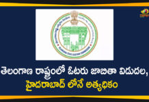 Final electoral rolls in GHMC, Final Electoral Rolls In Telangana, Hyderabad Final electoral rolls, Mango News, Telangana News, Telangana Political News, Telangana SEC, Telangana SEC Announces Final Electoral Rolls, Telangana SEC Announces Final Electoral Rolls in The State, telangana updates
