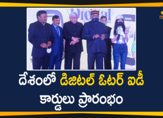 Digital Voter ID Card on National Voters Day, Digital voter ID cards, Digital Voter-ID E-EPIC, ECI to Launch Digital Voter-ID, Election Commission, EPIC Programme, Initiative To Make Voter IDs Digital In India, Mango News, National Voters Day, National Voters Day 2021, Ravi Shankar Prasad Launches Digital Voter ID Card, Union Minister Ravi Shankar Prasad, voter IDs to go digital from today