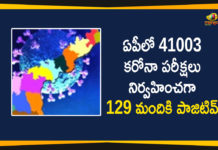 ఏపీలో కరోనా: కొత్తగా 129 పాజిటివ్ కేసులు నమోదు Andhra Pradesh, Andhra Pradesh COVID-19 Daily Bulletin, Andhra Pradesh Department of Health, ap coronavirus cases today, ap coronavirus cases total, ap coronavirus updates district wise, AP COVID 19 Cases, AP Total Positive Cases, COVID-19, COVID-19 Daily Bulletin, Total Corona Cases In AP,mango news