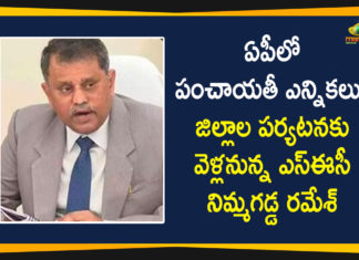 Andhra Pradesh Government, Andhra Pradesh panchayat elections, AP Gram Panchayat Elections, AP Gram Panchayat Elections News, AP Local Body Polls, AP Panchayat polls, AP Panchayat polls 2021, AP Political Updates, AP SEC Ramesh Kumar, AP SEC Tour in Districts to Monitor Election Arrangements, Election Arrangements, Election Arrangements In AP, Mango News, Panchayat polls