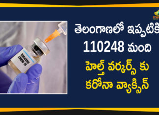 Corona Vaccination in Telangana: 110248 Beneficiaries were Vaccinated Till Today,Coronavirus, Coronavirus Breaking News, Coronavirus Latest News, COVID-19, telangana, Telangana Coronavirus, Telangana Coronavirus Cases, Telangana Coronavirus Deaths, Telangana Coronavirus New Cases, Telangana Coronavirus News, Telangana New Positive Cases, Total COVID 19 Cases