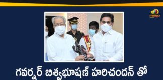 AP CM YS Jagan, AP Governor, AP Governor Biswabhusan Harichandan Visiting Vizag Today, biswabhusan harichandan, Governor Biswabhusan Harichandan, Governor Biswabhusan Harichandan at Raj Bhavan, Mango News Telugu, Raj Bhavan, YS Jagan Meets Governor, YS Jagan Meets Governor Biswabhusan Harichandan