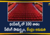 100% Seating Capacity, 100% Seating Capacity Theatres, Cinema Theatres open, Coronavirus Lockdown Guidelines, India Lockdown Guidelines, Mango News, Theatres, Theatres Seating Capacity, Theatres Seating Capacity News, Union Govt, Union Govt Allows Theatres to open with 100% Seating Capacity