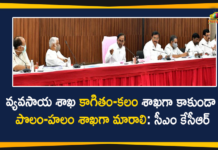 Agricultural Marketing Department, CM KCR, CM KCR held a Meeting with District-level Agriculture, CM KCR Meeting, CM KCR Meeting With Marketing Officials, Department of Agricultural Marketing, District-level Agriculture and Marketing Officials, Mango News, Marketing Officials, Telangana Agricultural Department, Telangana Marketing Officials, Telangana State Portal Agriculture