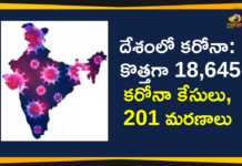 దేశంలో కొత్తగా 18645 కరోనా కేసులు,19299 రికవరీలు నమోదు Coronavirus Cases, coronavirus cases india, coronavirus india, coronavirus india live updates, Coronavirus India News LIVE Updates, COVID-19 pandemic in India, India Coronavirus, India Covid-19 Updates, total corona cases in india today, Total Corona Positive Cases in India, total corona positive in india