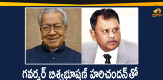 AP Gram Panchayat Elections, AP Gram Panchayat Elections News, AP Gram Panchayat Elections Schedule, AP SEC Meets Biswabhusan Harichandan, AP SEC Nimmagadda Ramesh, biswabhusan harichandan, Governor Biswabhusan Harichandan, Mango News Telugu, Nimmagadda Ramesh, Nimmagadda Ramesh Meets Governor Biswabhusan Harichandan