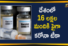 దేశంలో 16 లక్షల మందికి పైగా కరోనా టీకా Bharat Biotech International Private Limited, Corona Vaccination, coronavirus vaccine distribution, COVID 19 Vaccine, Covid-19 Vaccination Distribution, Covid-19 Vaccination Drive, Covid-19 Vaccine Distribution, Covid-19 Vaccine Distribution News, Covid-19 Vaccine Distribution updates, COVID-19 vaccine in India, Distribution For Covid-19 Vaccine, Mango News, Vaccine Distribution