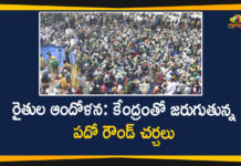 Farmers Protest: 10th Round of Talks Between Farmers Unions Leaders and Union Ministers Underway