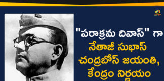 Centre Announces Subhas Chandra Bose's Birth Anniversary As Parakram Diwas