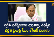 CM KCR, CM KCR Signed on File of Guidelines, CM KCR Signed on File of Guidelines for Providing, Guidelines for Providing Job Security to RTC Employees, guidelines for RTC employees, Job security for RTC employees, Job Security to RTC Employees, Mango News, RTC Employees, Telangana finalises guidelines for RTC employees, TSRTC, TSRTC Latest News