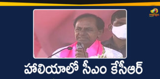 CM KCR In Haliya, CM KCR Public Meeting, CM KCR Public Meeting at Haliya, cm kcr speech, CM KCR Speech in Public meeting, CM KCR Speech in Public meeting at Haliya, CM KCR will Participate in Public Meeting at Haliya, Huge Public Meeting Of CM KCR In Haliya, KCR Public Meeting, KCR Speech in Public meeting, Mango News, Nagarjuna Sagar Constituency, Telangana CM KCR, TRS public meeting