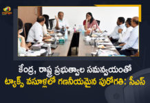 CS Somesh Kumar Meeting Over GST Tax Collections, GST Tax Collections, Mango News, Somesh Kumar, telangana, Telangana CS, Telangana CS Somesh Kumar Co-ordination Meeting Over GST Tax Collections, Telangana CS Somesh Kumar Meeting, Telangana CS Somesh Kumar Meeting Over GST Tax Collections, Telangana CS Somesh Kumar Over GST Tax Collections, Telangana GST Tax Collections