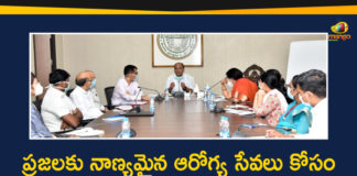 CS Somesh Kumar Held a Review Meeting on e-Health Modules with Officials