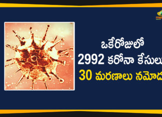 ఒకేరోజులో 2992 కరోనా కేసులు, 30 మరణాలు నమోదు Corona Positive Cases in Maharashtra, Corona Positive Cases In Maharashtra, Maharashtra, Maharashtra , Maharashtra Corona, Maharashtra Corona Cases, Maharashtra Corona Deaths, Maharashtra Corona Positive Cases, Maharashtra Coronavirus, Maharashtra Coronavirus Positive Cases, Maharashtra Coronavirus Updates, Maharashtra COVID 19,mango news