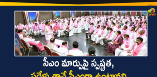 CM KCR, CM KCR Rubbishes Rumours over CM Change, KCR rubbishes change in guard claims, KCR Rubbishes Rumours On KTR, KCR Rubbishes Rumours On KTR As CM, KCR Rubbishes Rumours over CM Change, KCR Says He will be the CM For Next 10 Years, KCR Will remain Telangana CM, Mango News, Rumours On KTR As CM, Rumours over CM Change, Telangana CM KCR
