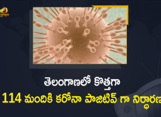 తెలంగాణలో కొత్తగా 114 మందికి కరోనా పాజిటివ్ గా నిర్ధారణ Coronavirus, COVID-19, Covid-19 Updates in Telangana, telangana corona district wise cases, telangana coronavirus cases district wise, telangana coronavirus cases today, telangana coronavirus cases today district wise, telangana coronavirus district wise, telangana coronavirus district wise List, Telangana Coronavirus News, telangana covid cases today bulletin, telangana covid cases today list,mango news