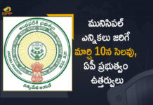 2021 AP Municipal Elections, AP Govt, AP Govt Announces Local Holiday on March 10th, AP Municipal Elections, AP Municipal Elections 2021, AP Municipal Elections 2021 Schedule Released, AP Municipal Elections Date, AP Municipal Elections News, AP Municipal Elections Notification, Local Holiday on March 10th, Mango News, Municipal Elections